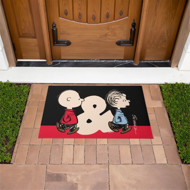 Peanuts | Charlie Brown & Linus Doormat (Outdoor)