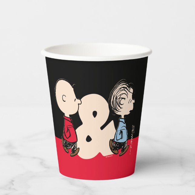 Peanuts | Charlie Brown & Linus Paper Cups (Front)