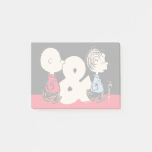 Peanuts Charlie Brown & Linus Post-it Notes