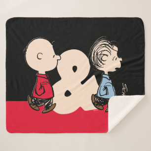 Peanuts   Charlie Brown & Linus Sherpa Blanket