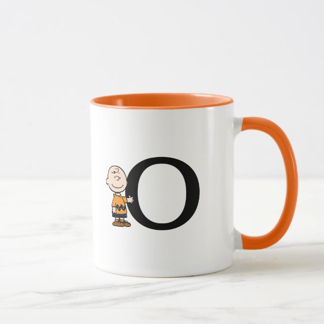 Peanuts | Charlie Brown Monogram O Mug (Right)