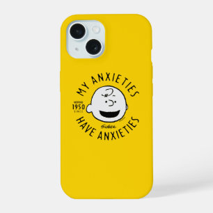 Peanuts Charlie Brown Nervous Since 1950 iPhone 15 Case