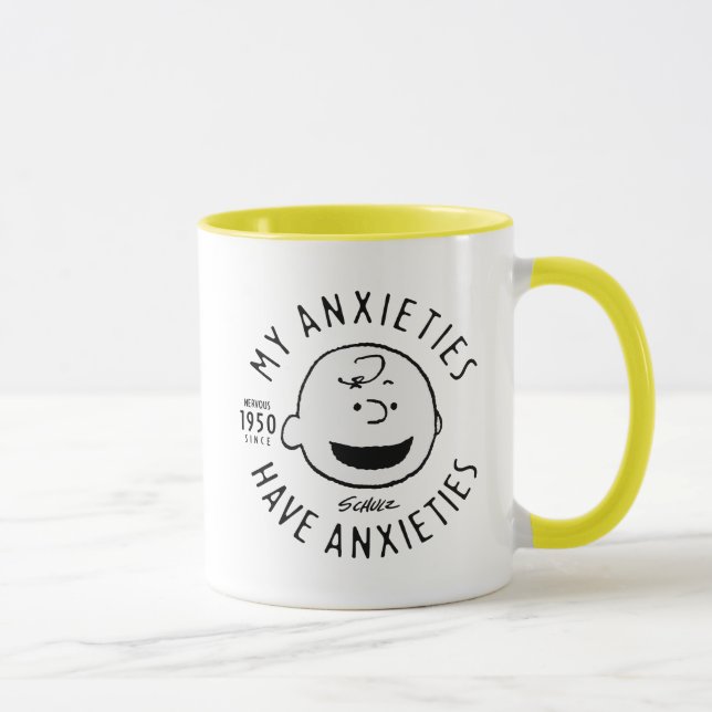 Peanuts | Charlie Brown Nervous Since 1950 Mug (Right)