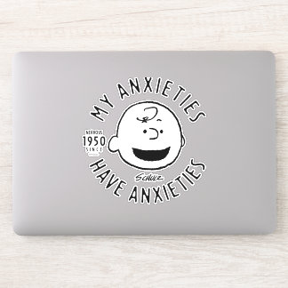 Peanuts | Charlie Brown Nervous Since 1950 Sticker