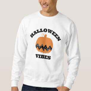 Peanuts Charlie Brown Orange Pumpkin Sweatshirt