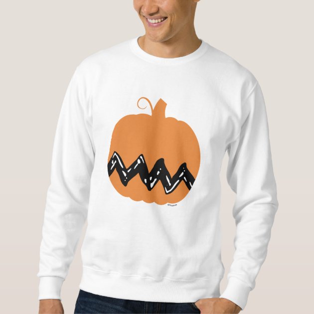 orange pumpkin sweatshirt