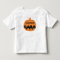 Peanuts | Charlie Brown Orange Pumpkin Toddler T-shirt