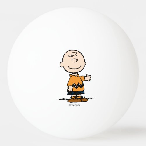 Peanuts  Charlie Brown Ping Pong Ball