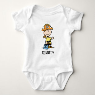 Peanuts Charlie Brown Pirate Halloween Baby Bodysuit