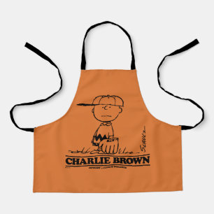 Peanuts Charlie Brown Playing Ball Apron