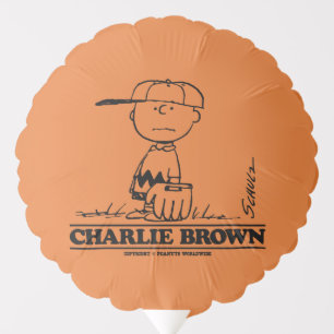 Peanuts Charlie Brown Playing Ball Balloon