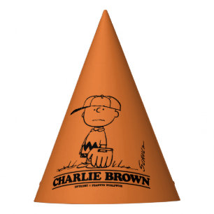 Peanuts   Charlie Brown Playing Ball Party Hat