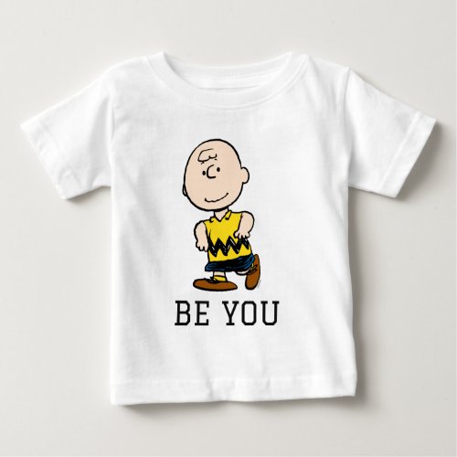 Peanuts  Charlie Brown Portrait Baby T_Shirt
