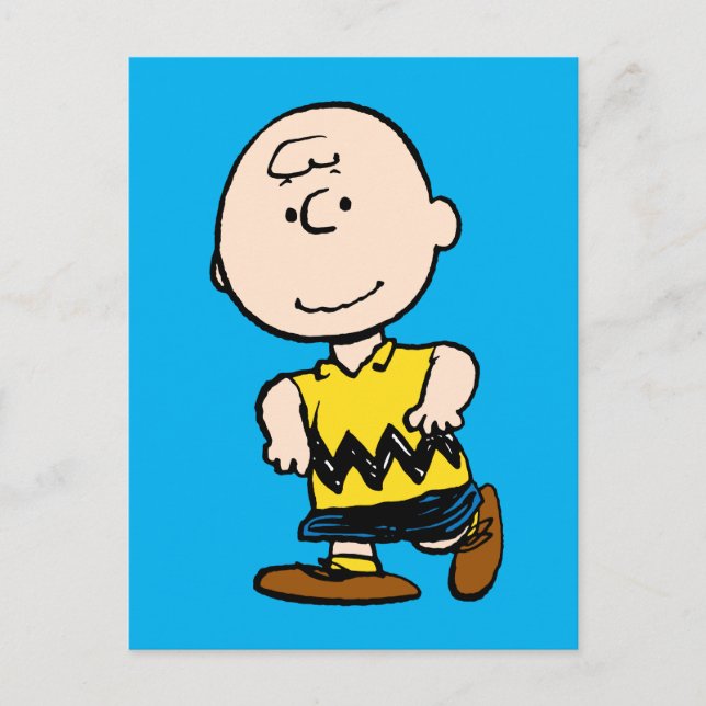 Peanuts | Charlie Brown Portrait Postcard (Front)