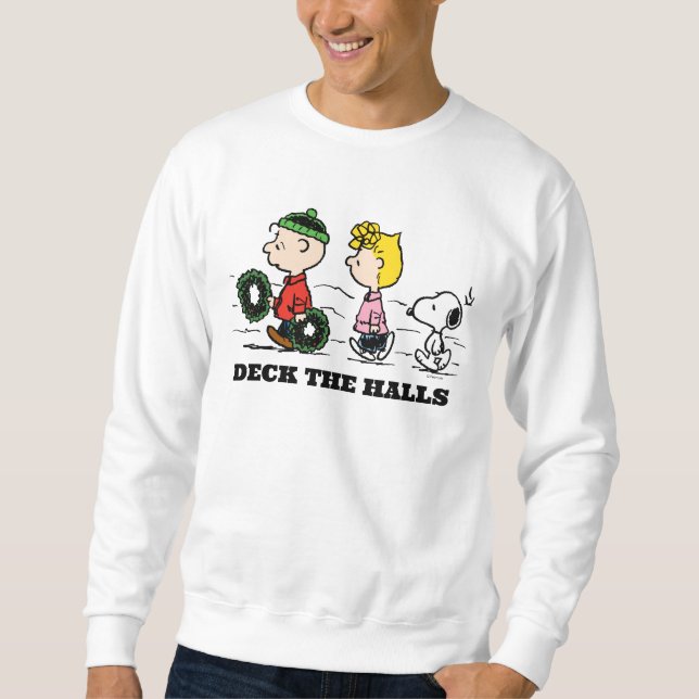 Peanuts | Charlie Brown, Sally & Snoopy Sweatshirt (Front)