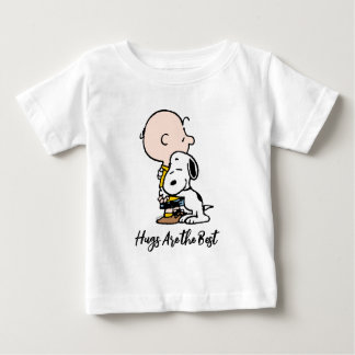 Peanuts | Charlie Brown & Snoopy Hug Baby T-Shirt