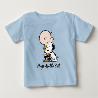 Peanuts | Charlie Brown & Snoopy Hug Baby T-Shirt
