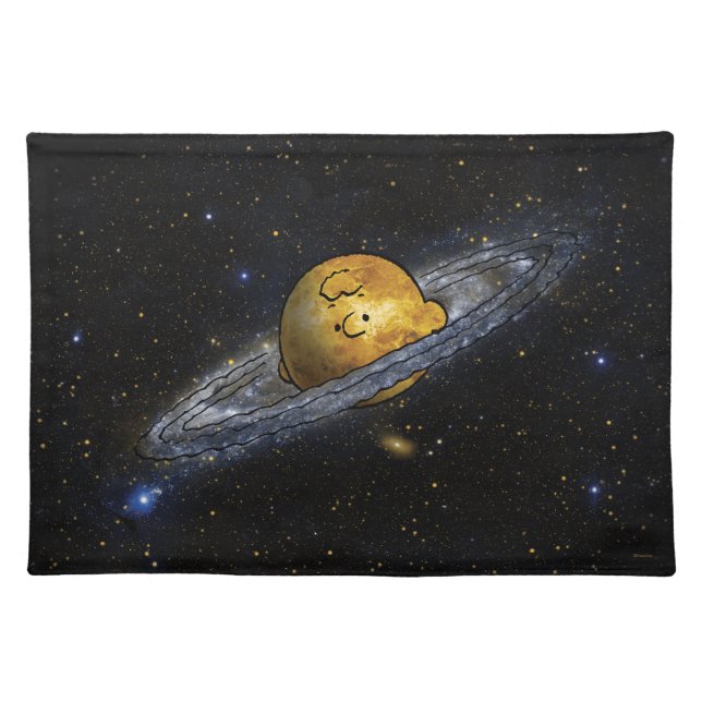 Peanuts | Charlie Brown Spaced Out Cloth Placemat (Front)