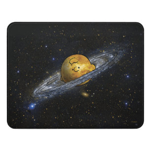 Peanuts   Charlie Brown Spaced Out Door Sign