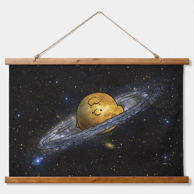 Peanuts | Charlie Brown Spaced Out Hanging Tapestry (Front)