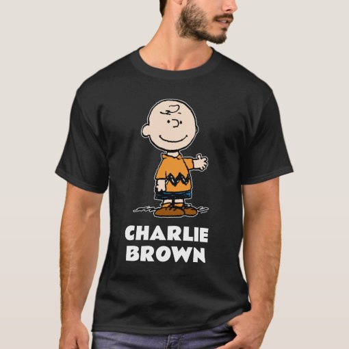 Peanuts Charlie Brown TShirt Zazzle