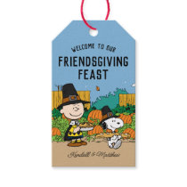 Peanuts | Charlie Brown Thanksgiving Add Your Name Gift Tags