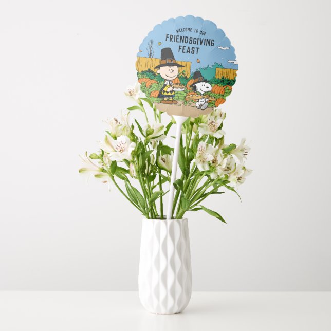 Peanuts | Charlie Brown Thanksgiving Balloon (Vase)