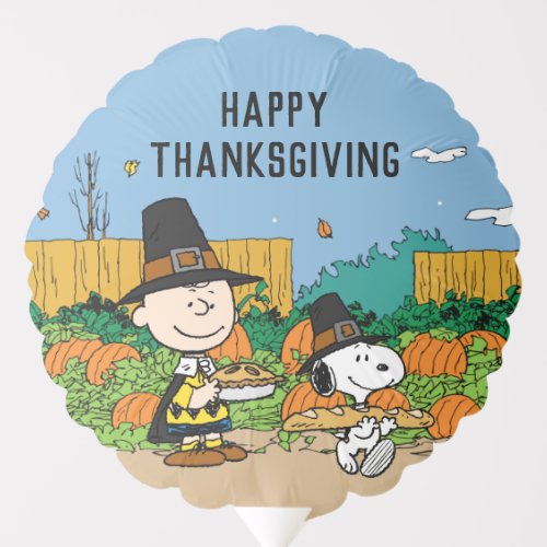 Peanuts  Charlie Brown Thanksgiving Balloon