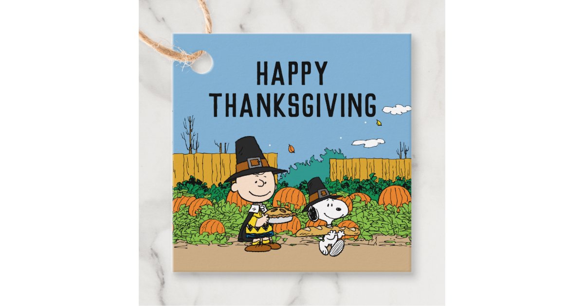charlie brown happy thanksgiving