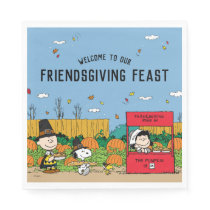 Peanuts | Charlie Brown Thanksgiving Feast Napkins