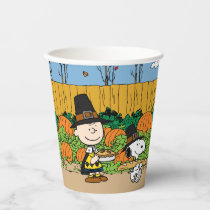 Peanuts | Charlie Brown Thanksgiving Feast Paper Cups