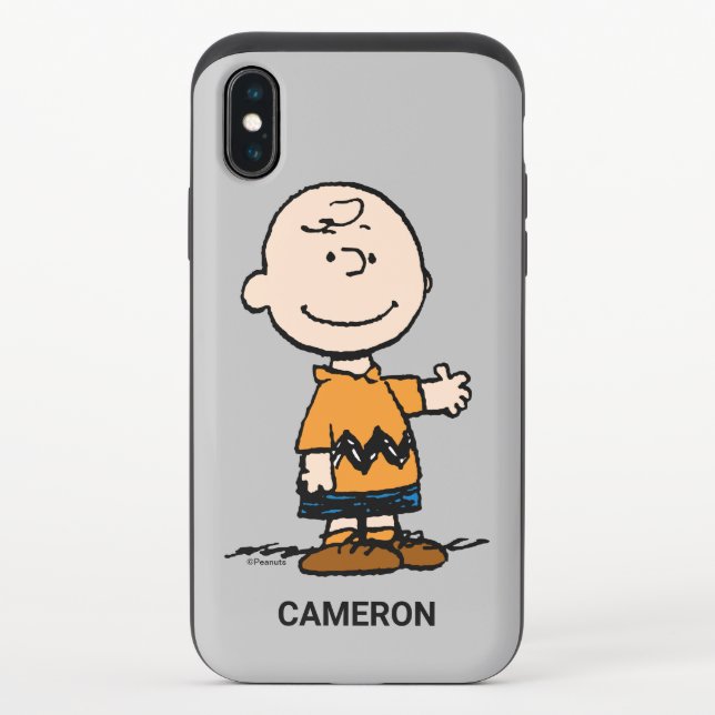 Peanuts | Charlie Brown Uncommon iPhone Case (Back)