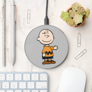 Peanuts   Charlie Brown Wireless Charger