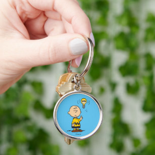 Peanuts Charlie Brown's Light Bulb Idea Keychain