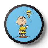 Peanuts | Charlie Brown's Light Bulb Idea LED Sign (Lights Off)