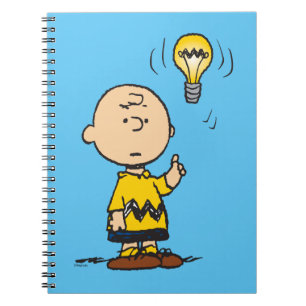 Peanuts Charlie Brown's Light Bulb Idea Notebook