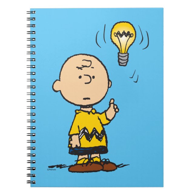 Peanuts | Charlie Brown's Light Bulb Idea Notebook (Front)
