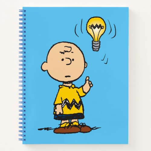 Peanuts  Charlie Browns Light Bulb Idea Notebook