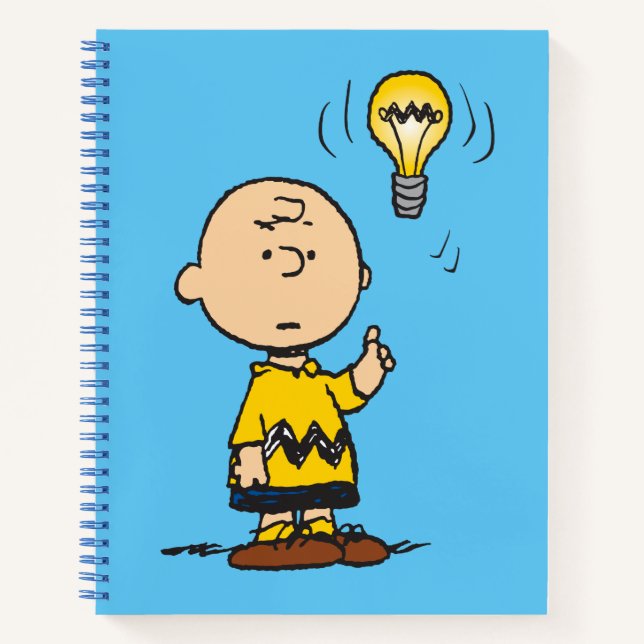 Peanuts | Charlie Brown's Light Bulb Idea Notebook (Front)