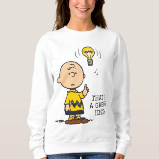 Peanuts | Charlie Brown's Light Bulb Idea Sweatshirt