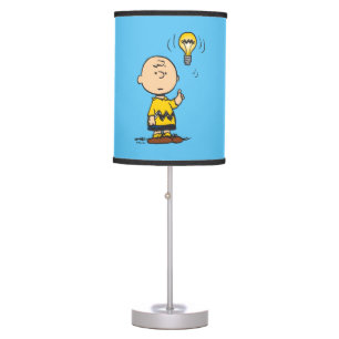 Peanuts Charlie Brown's Light Bulb Idea Table Lamp