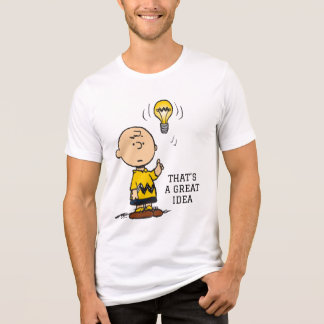 Peanuts | Charlie Brown's Light Bulb Idea Tri-Blend Shirt