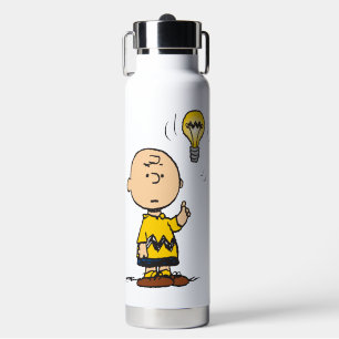 Peanuts Charlie Brown's Light Bulb Idea Water Bottle