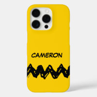 Peanuts | Charlie Brown's Zig-Zag Shirt iPhone 16 Pro Case