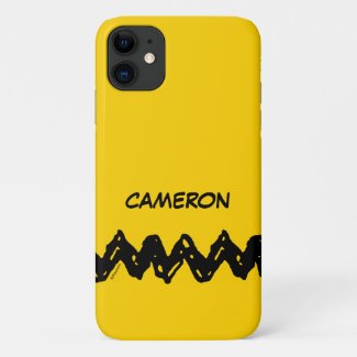 Charlie Brown's Zig-Zag Shirt Phone Case