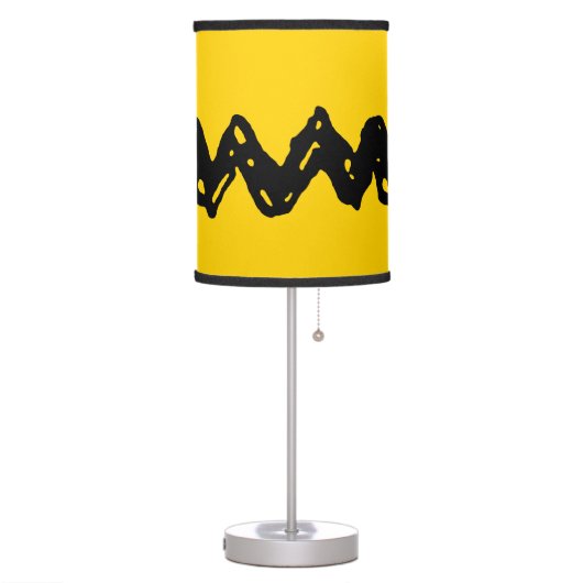 Peanuts | Charlie Brown's Zig-Zag Shirt Table Lamp (Left)