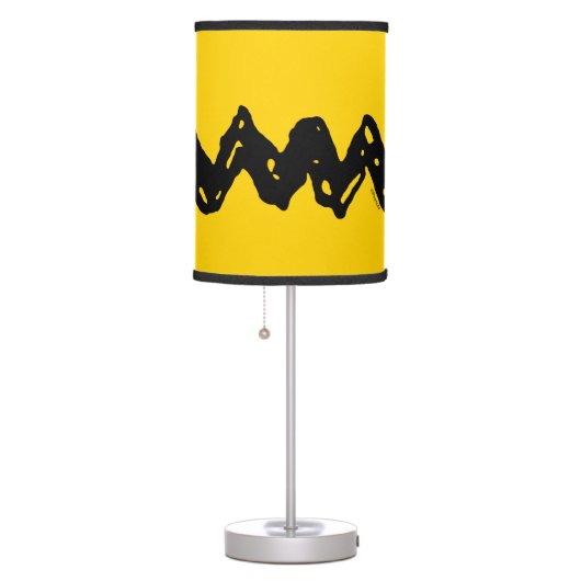 Peanuts | Charlie Brown's Zig-Zag Shirt Table Lamp (Right)