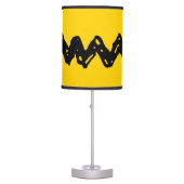 Peanuts | Charlie Brown's Zig-Zag Shirt Table Lamp (Front)