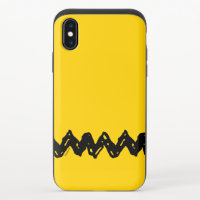 Peanuts | Charlie Brown's Zig-Zag Shirt iPhone X Slider Case
