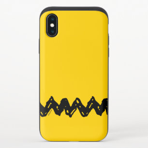 Peanuts   Charlie Brown's Zig-Zag Shirt iPhone X Slider Case